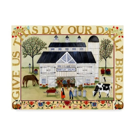 Trademark Fine Art Cheryl Bartley 'Bartley Dairy' Canvas Art, 14x19 ALI41035-C1419GG